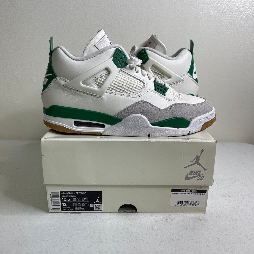 Size 10.5 - Jordan 4 Retro SB Pine Green