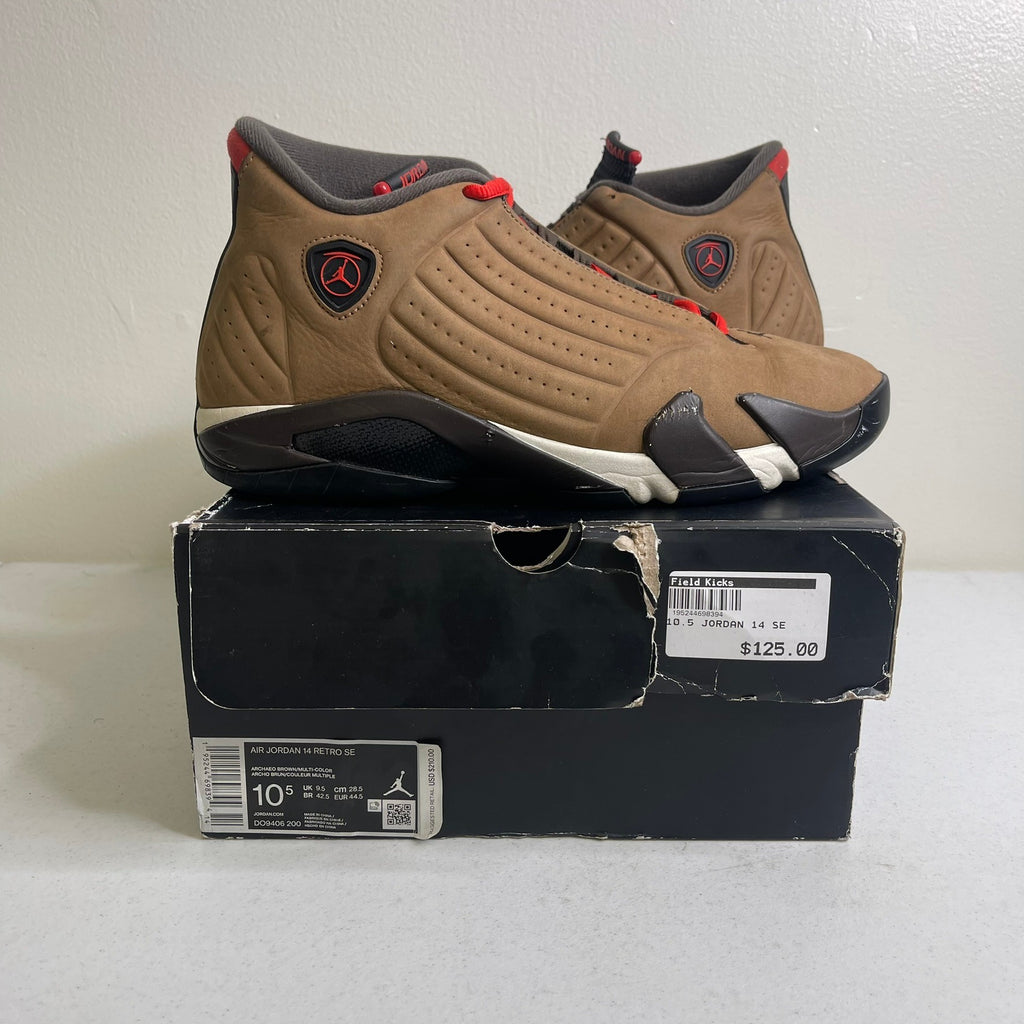 Size 10.5 - Jordan 14 Retro Winterized Archaeo Brown