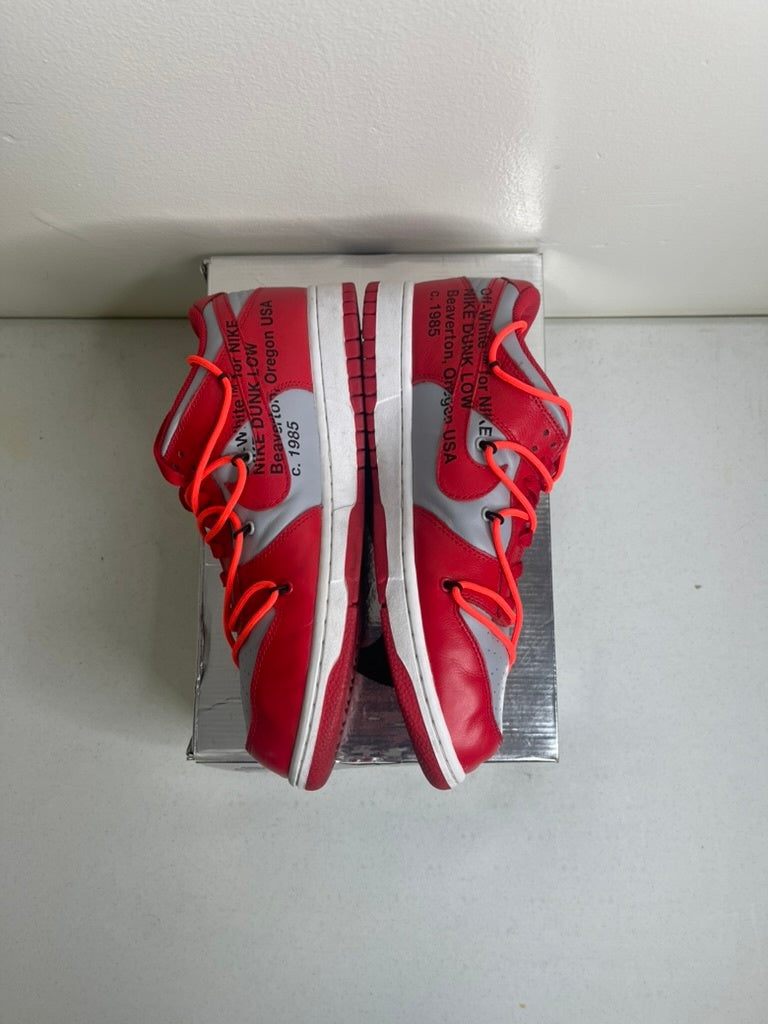 Nike Dunk Low Off-White University Red
