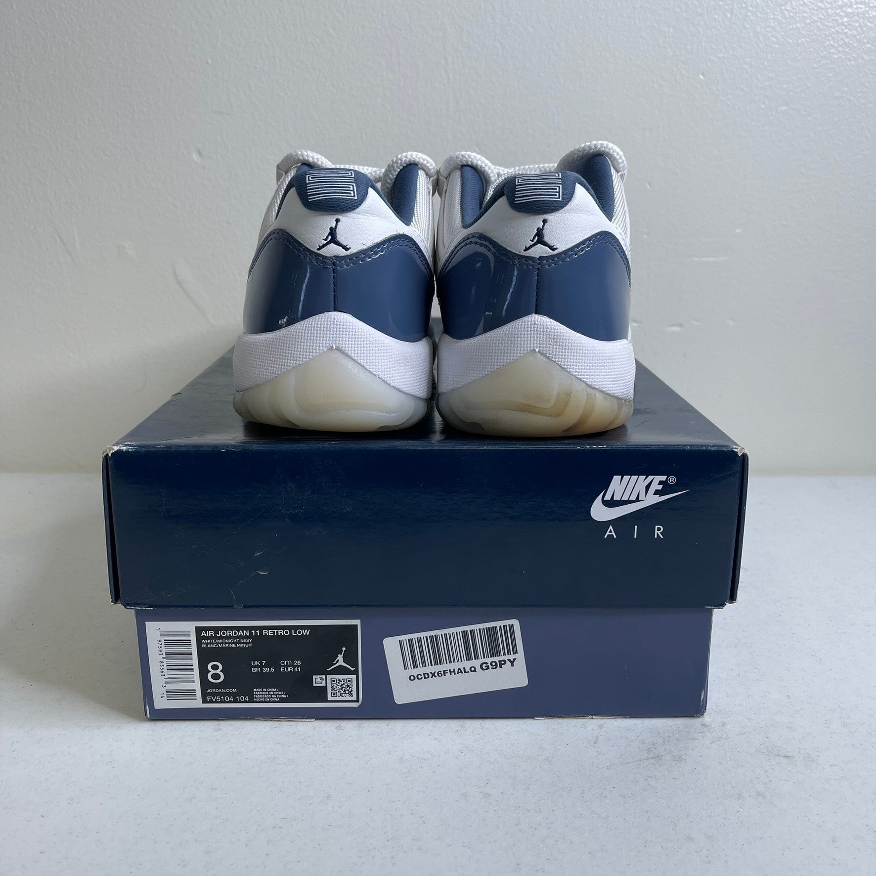 Size 8 - Jordan 11 Retro Low Diffused Blue