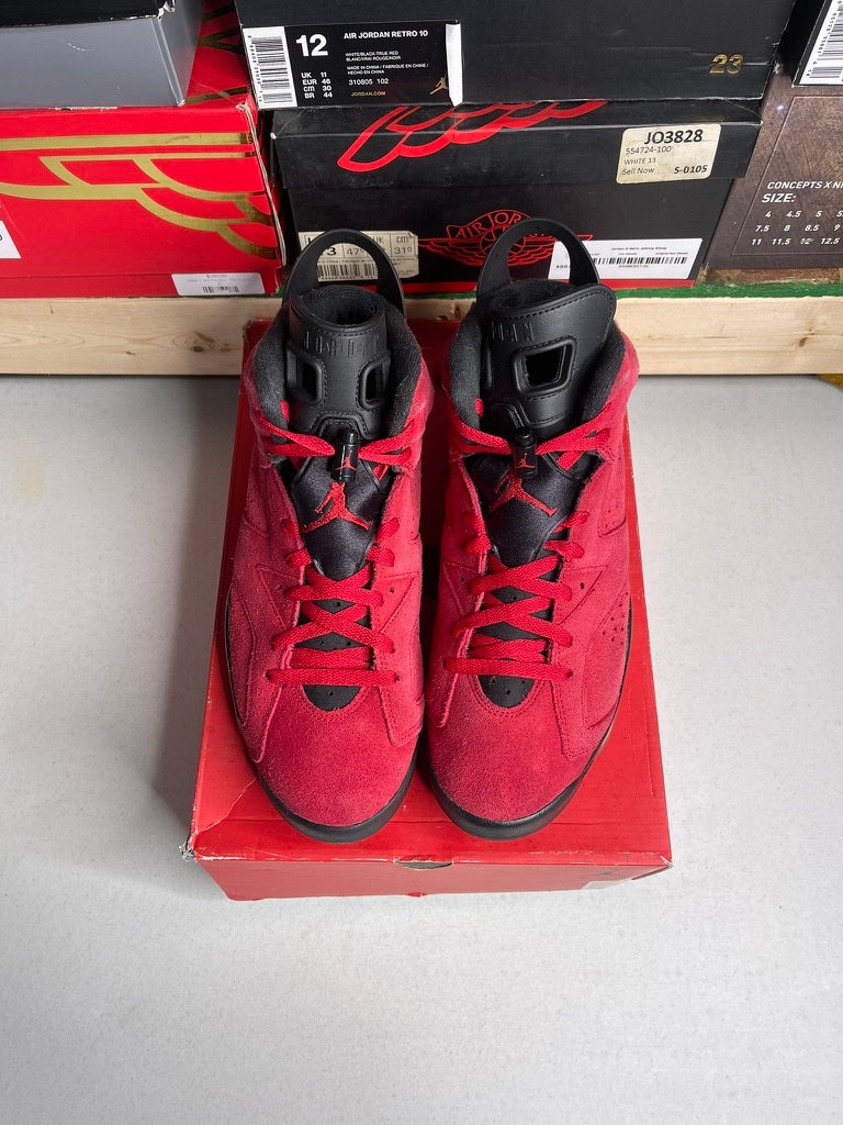 Size 10.5 - Jordan 6 Retro Toro Bravo