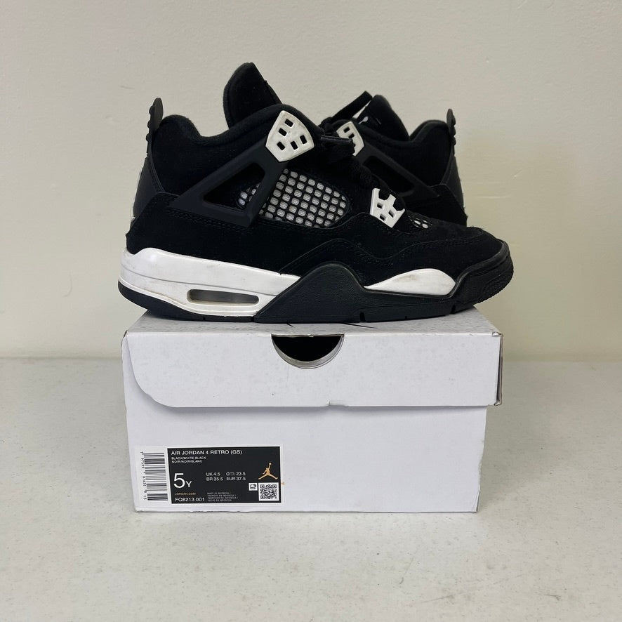 Jordan 4 Retro White Thunder (GS)