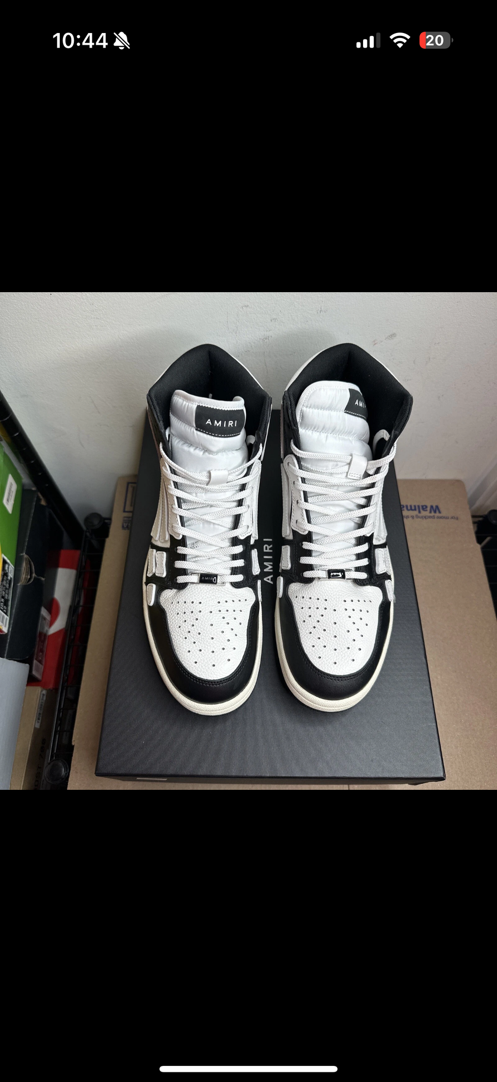 Amiri Skeleton High Top Sneaker