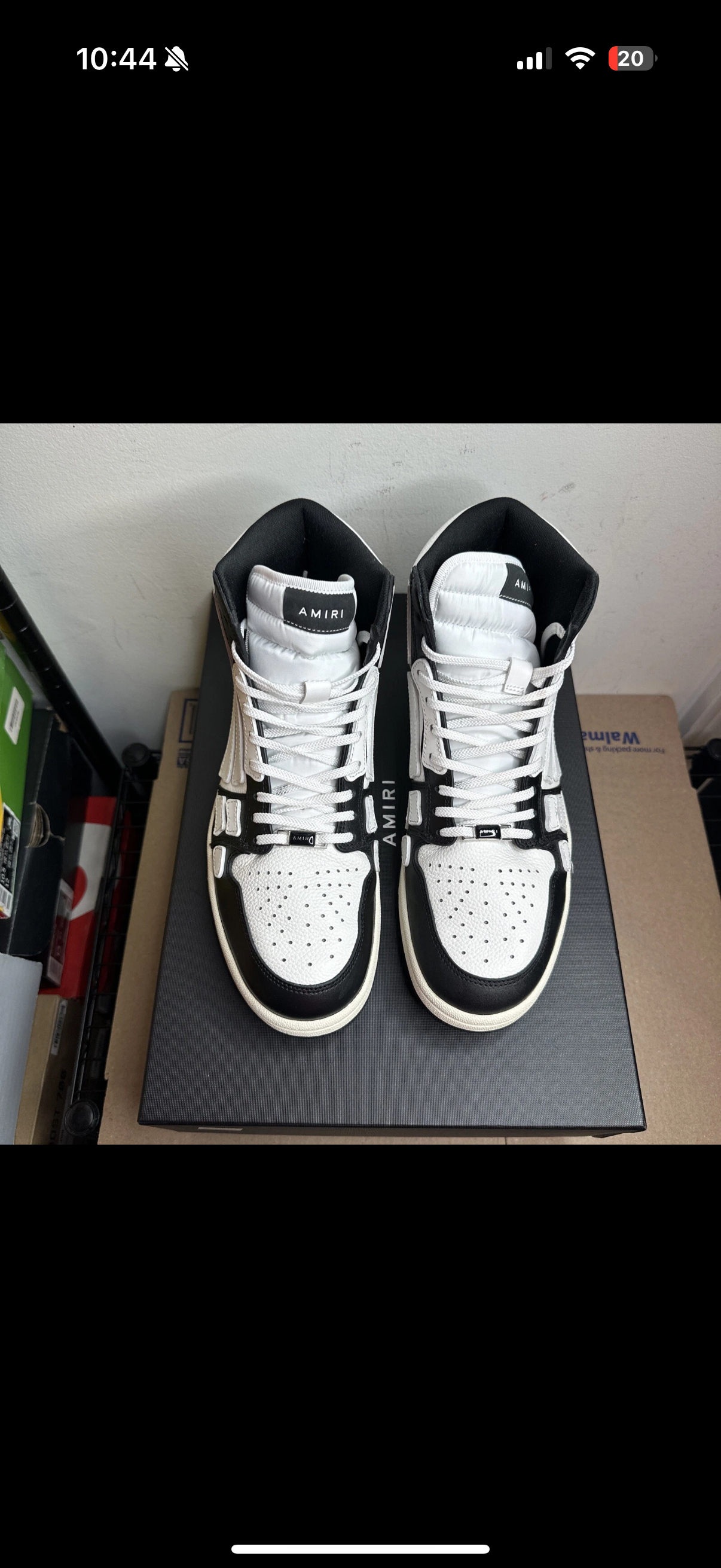 Amiri Skeleton High Top Sneaker