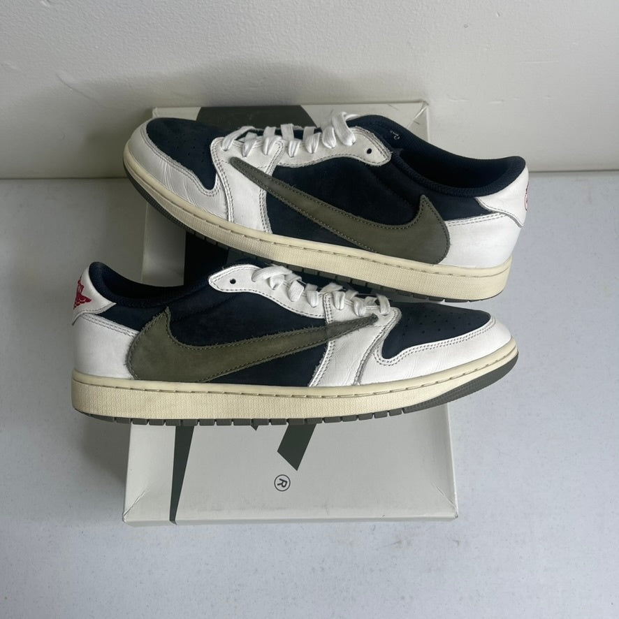 Size 13w - Jordan 1 Retro Low OG SP Travis Scott Olive