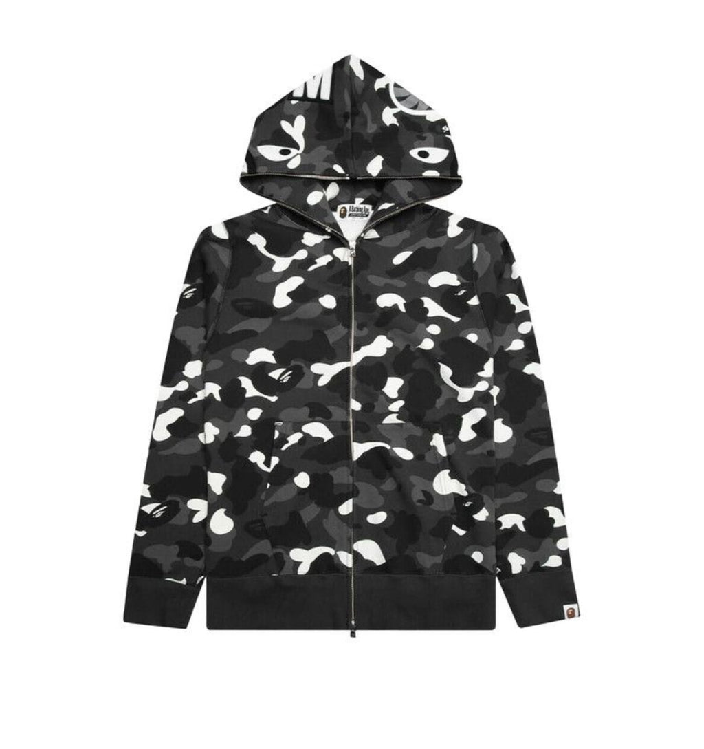 Bape City Camo Shark Full Zip Hoodie