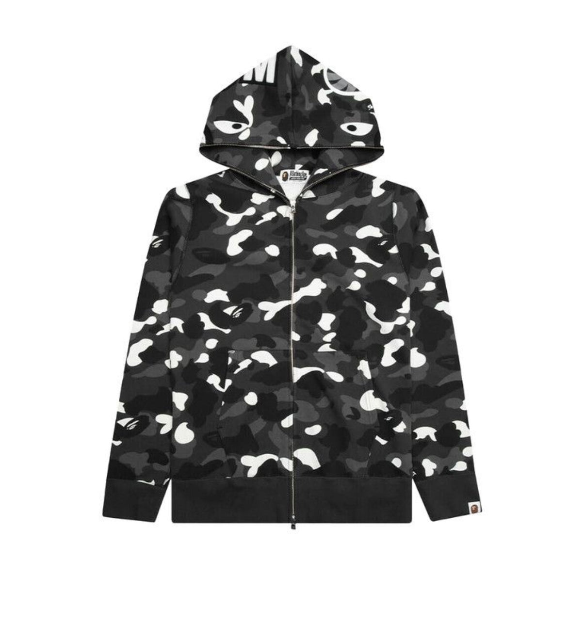 Bape City Camo Shark Full Zip Hoodie