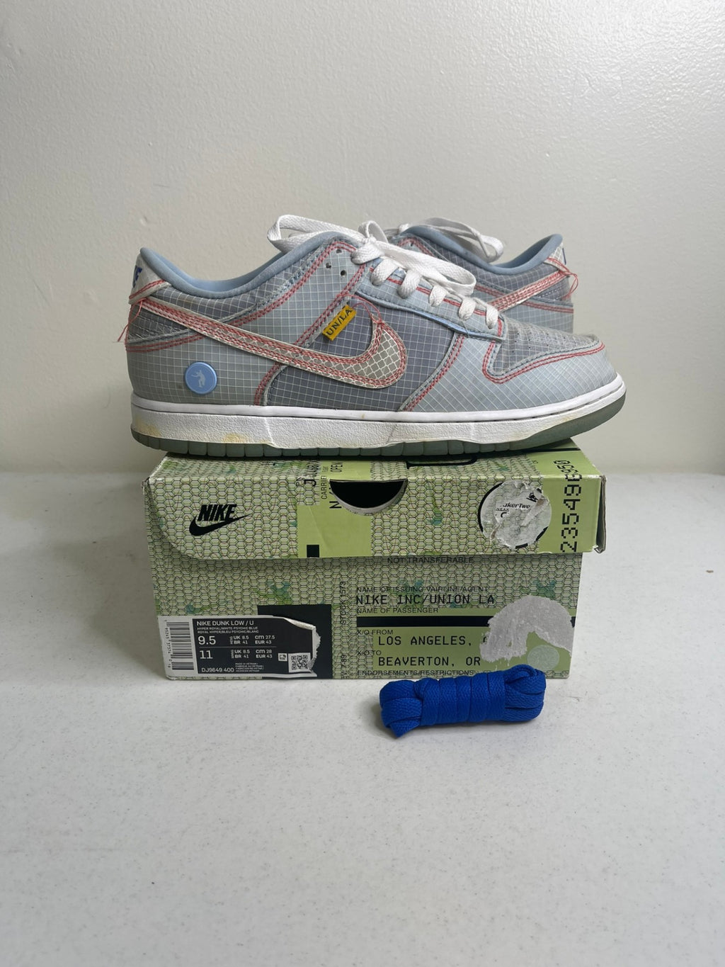 Nike Dunk Low Union Passport Pack Argon