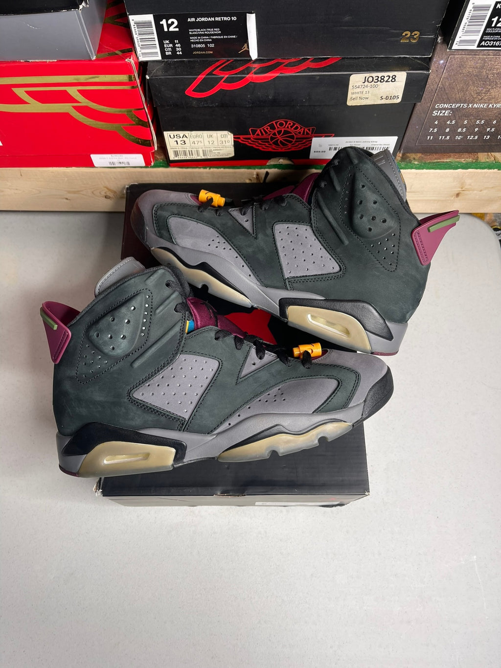 Size 10.5 - Jordan 6 Retro Bordeaux