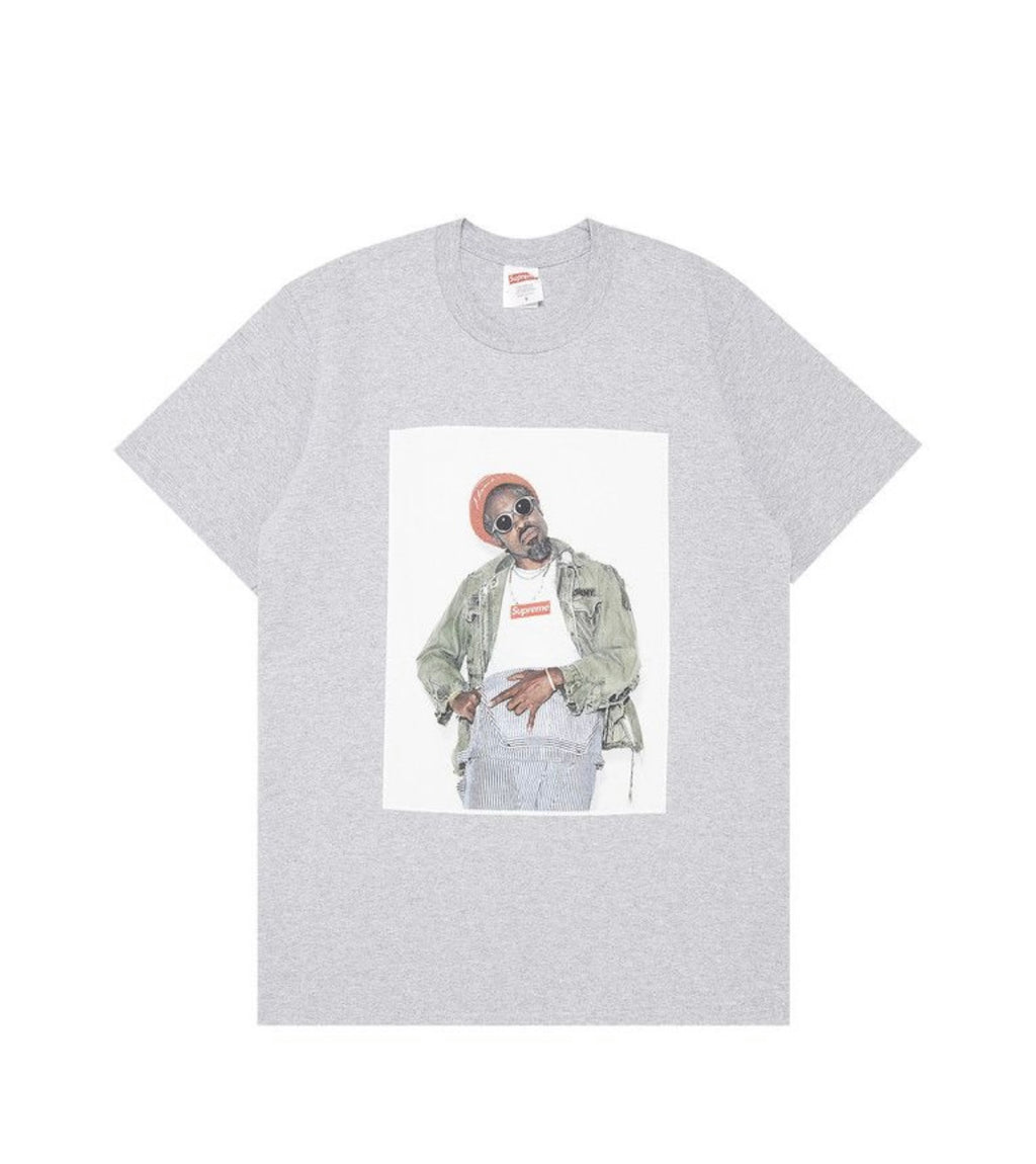 Supreme Andre 3000 Tee Heather Grey