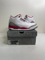 Size 8 - Jordan 3 Retro Cardinal Red