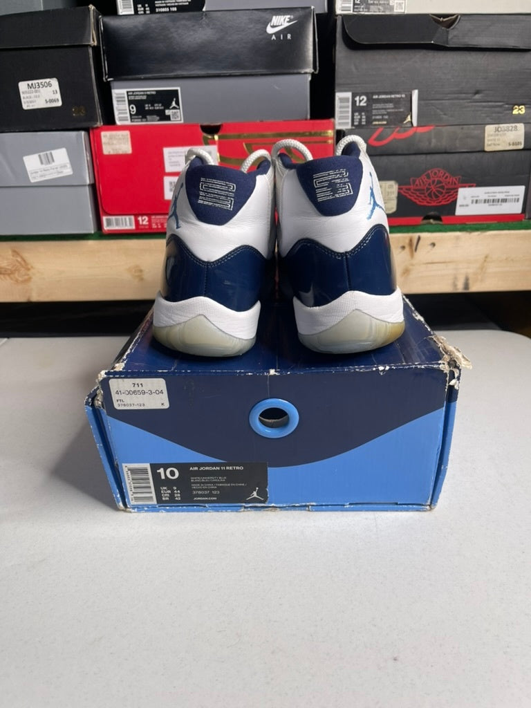 Size 10 - Jordan 11 Retro UNC Win Like 82