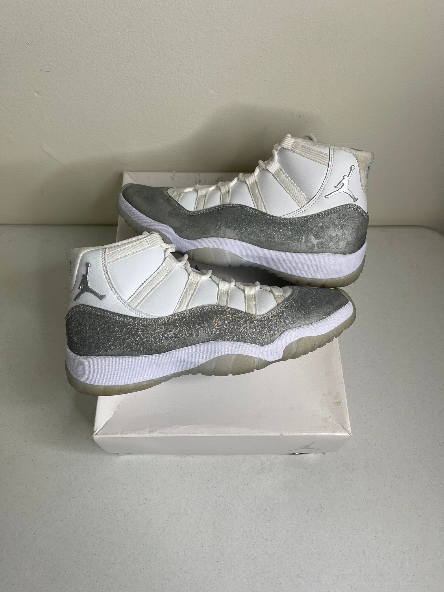 Jordan 11 Retro White Metallic Silver (Women's)