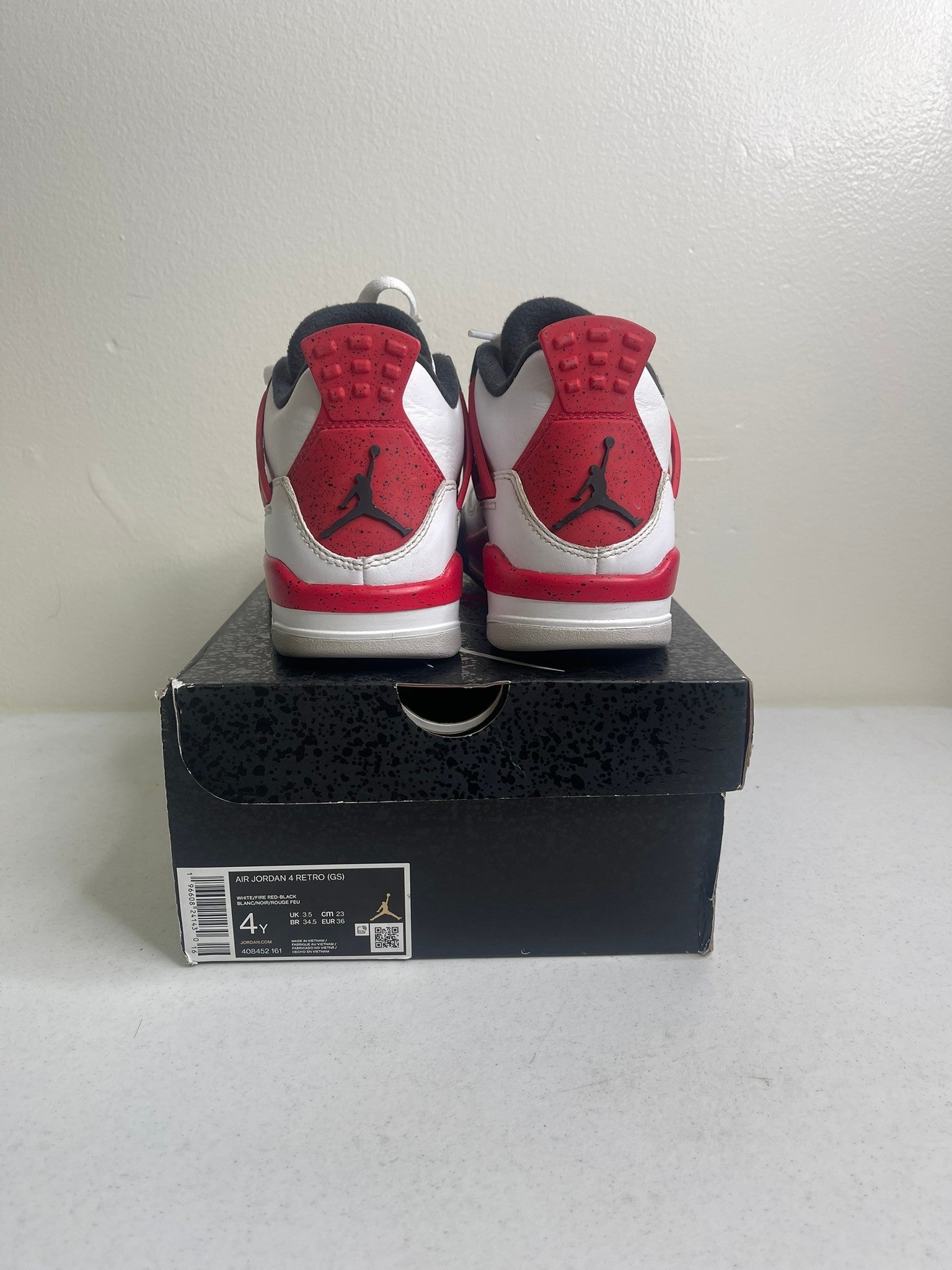 Jordan 4 Retro Red Cement (GS)