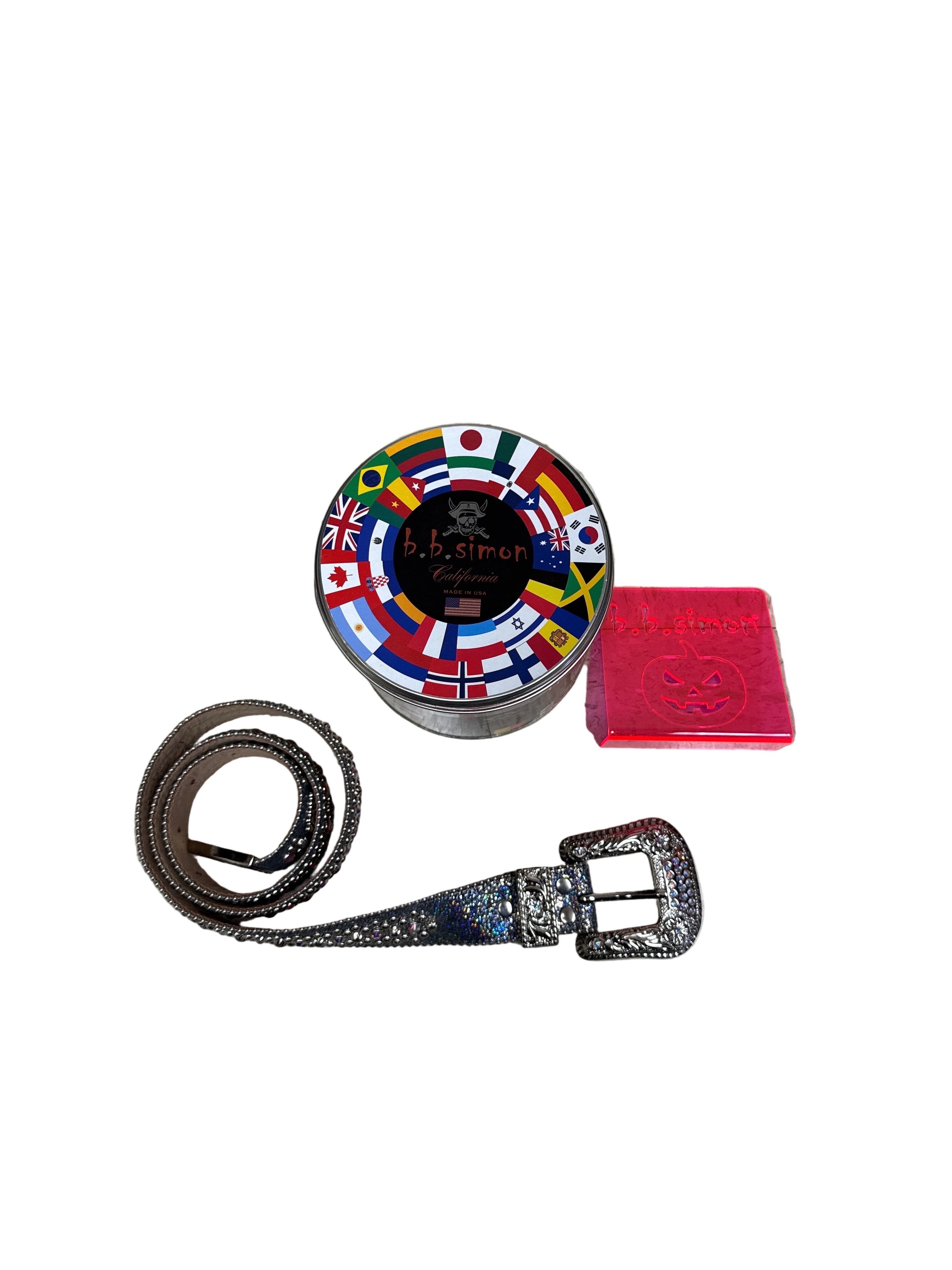 BB Simon Diamond Rhinestone Belt