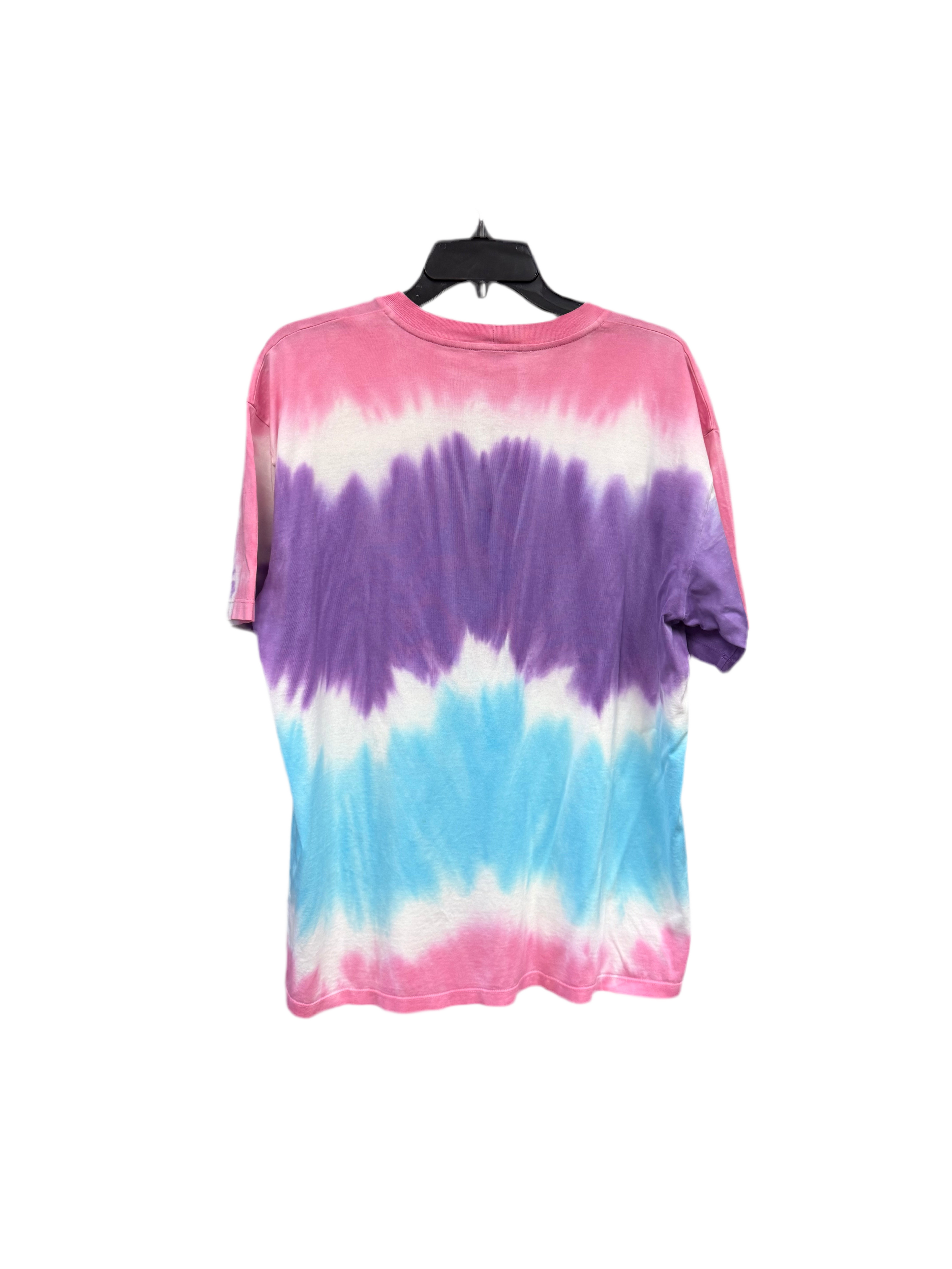 CELINE Tie Dye Studded Logo Tee