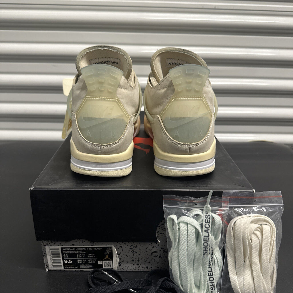 Jordan 4 Retro Off-White Sail (Women's)
