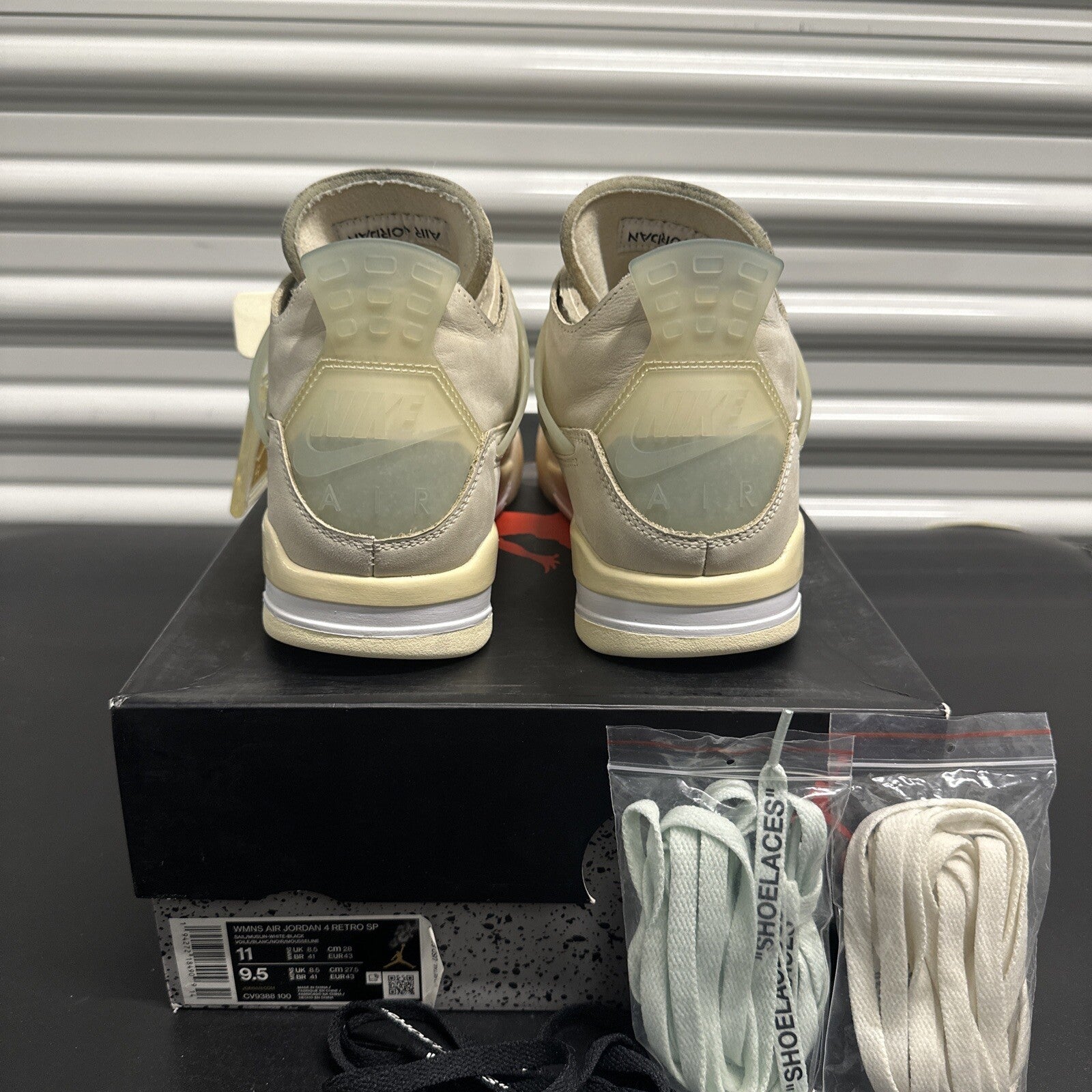 Jordan 4 Retro Off-White Sail (Women's)