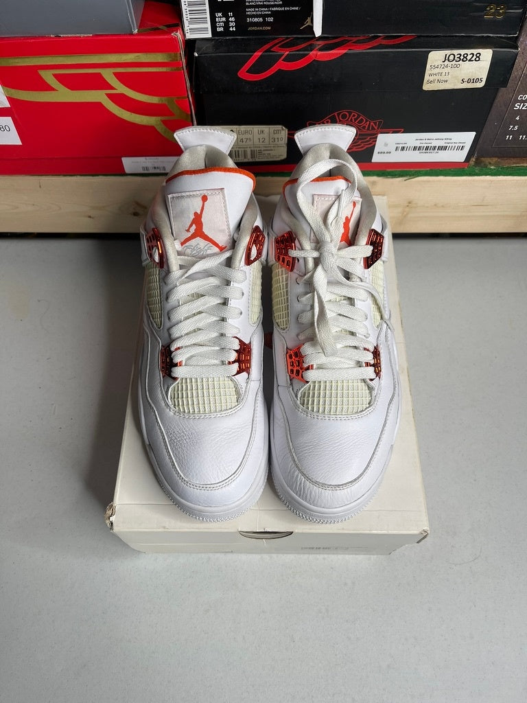 Jordan 4 Retro Metallic Orange