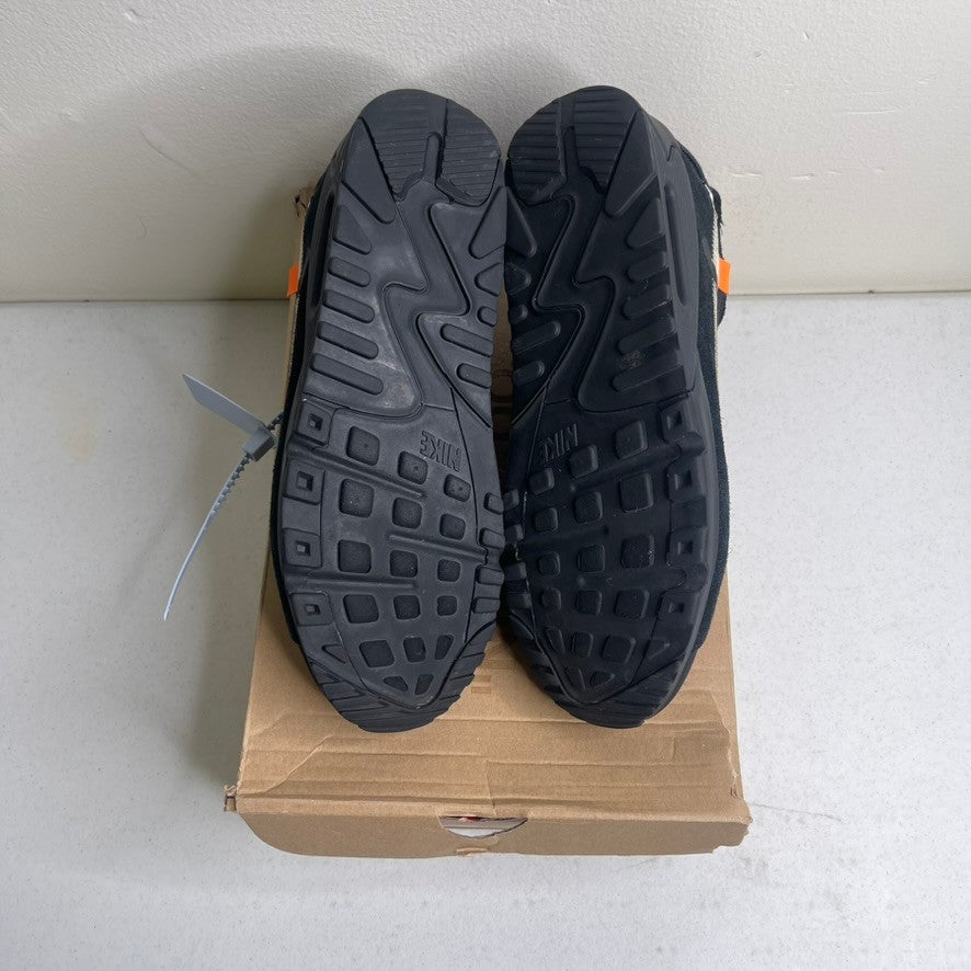 Size 9.5 - Nike Air Max 90 Off-White Black
