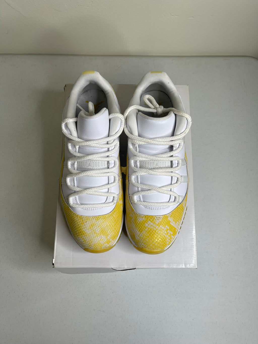 Jordan 11 Retro Low Yellow Snakeskin (Women's)