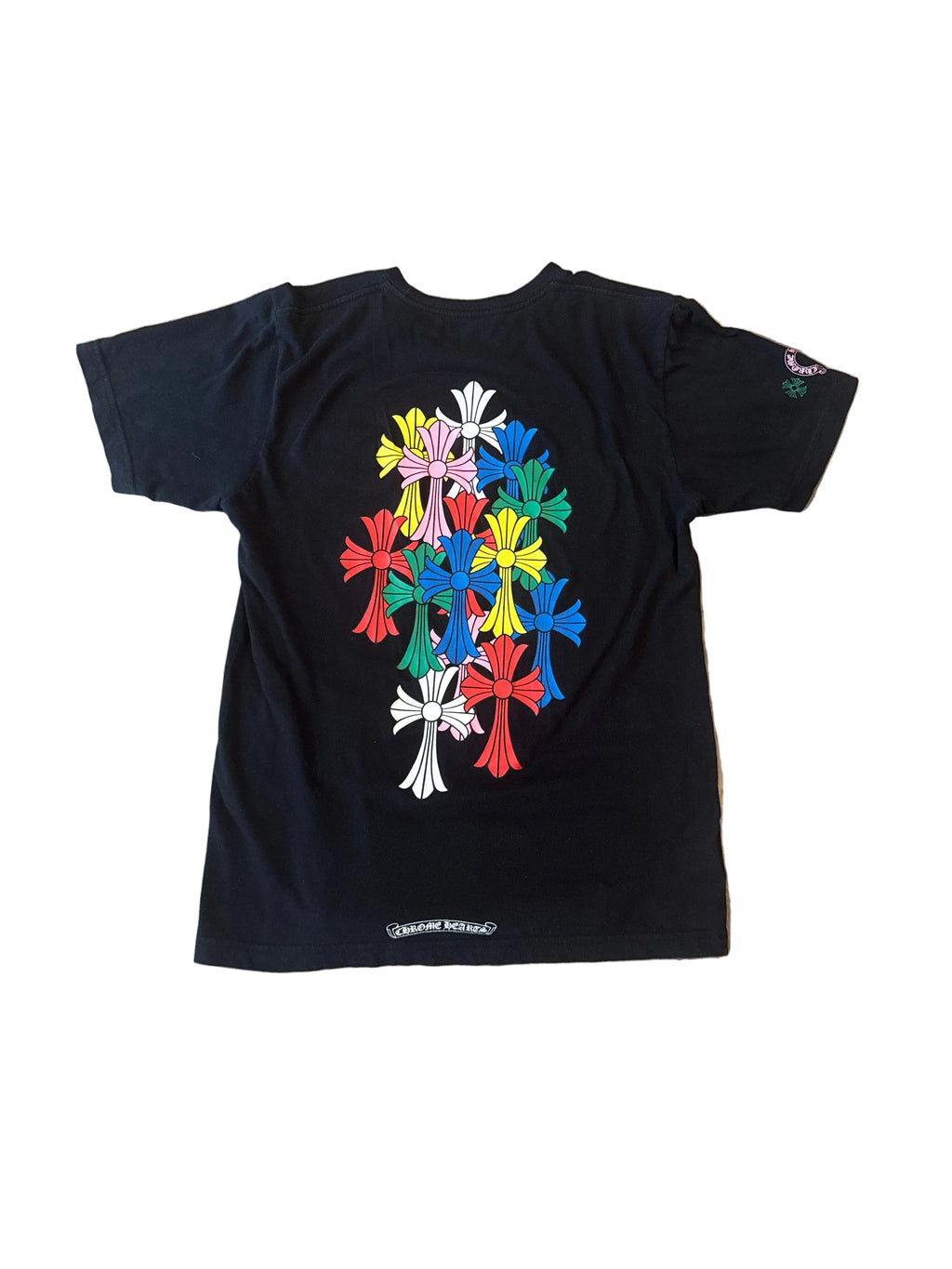 Size Medium - Chrome Hearts Multi Color Cross Cemetery Shirt