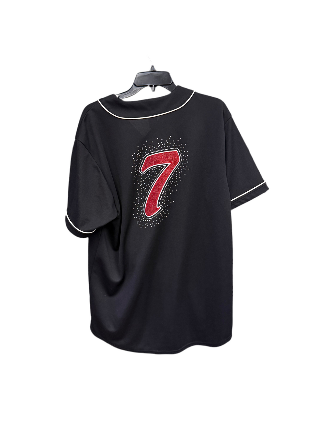 Supreme Rhinestone Baseball Jersey