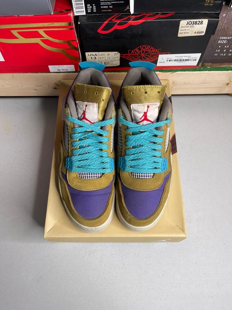 Jordan 4 Retro SP 30th Anniversary Union Desert Moss