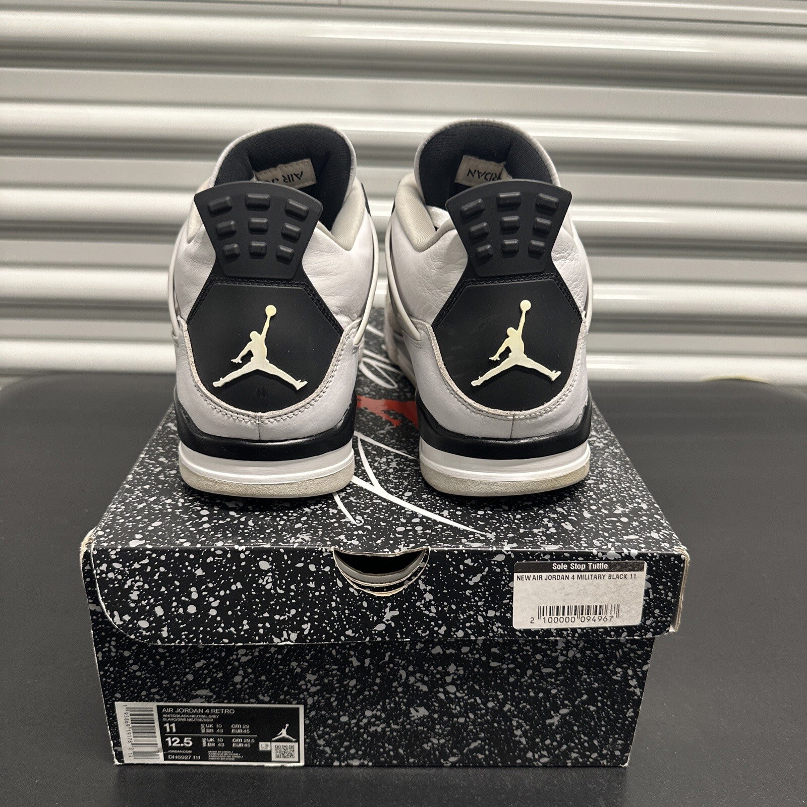 Jordan 4 Retro Military Black