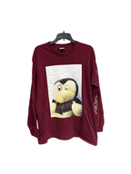 Supreme Mike Kelley Long Sleeve Burgundy