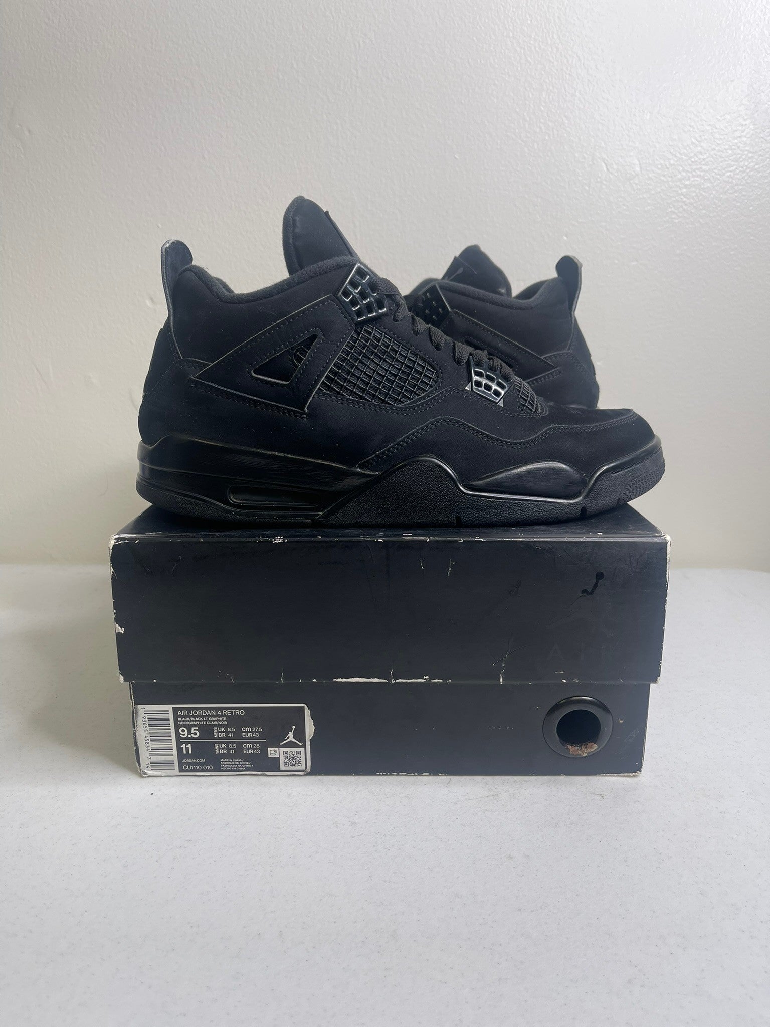 Jordan 4 Retro Black Cat (2020)