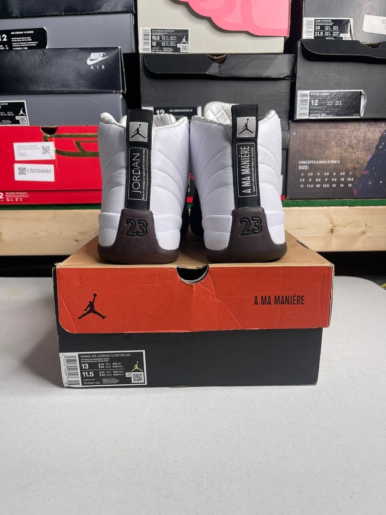 Jordan 12 Retro SP A Ma Maniére White (Women's)