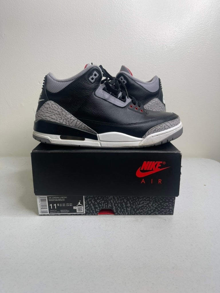 Jordan 3 Retro OG Black Cement (2024)