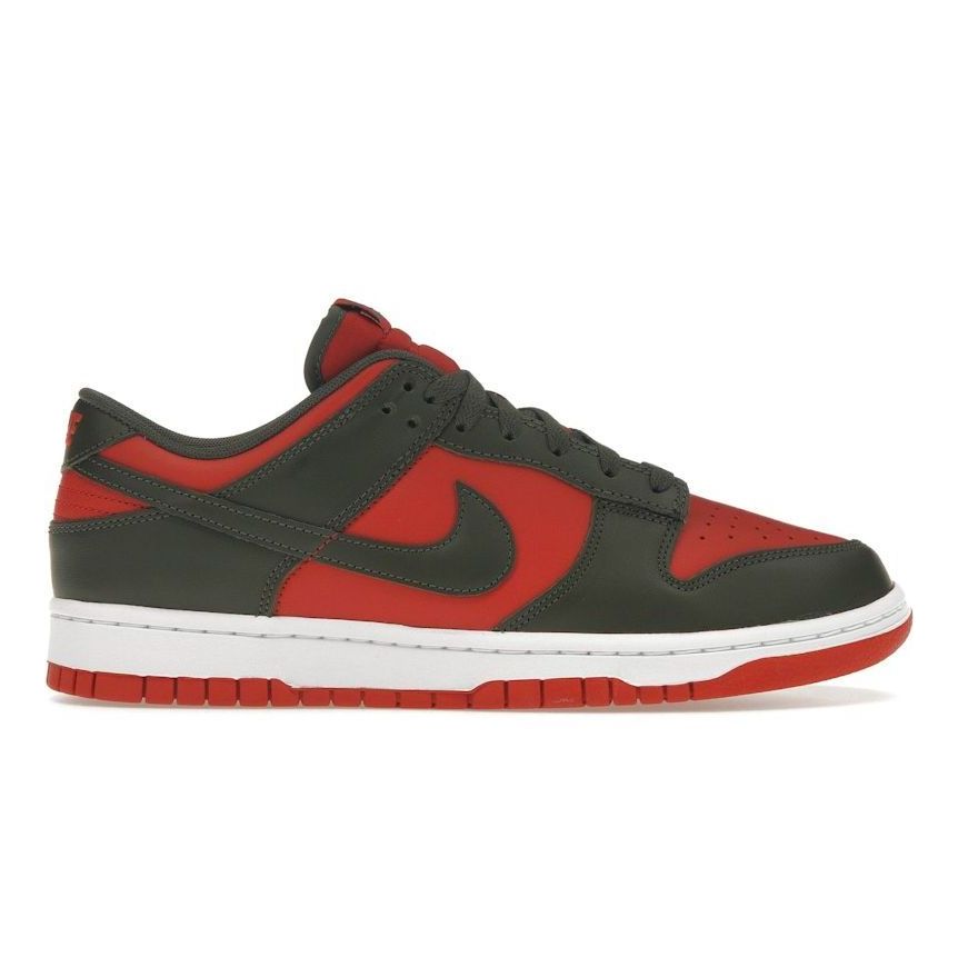 Size 8.5 - Nike Dunk Low Mystic Red Cargo Khaki