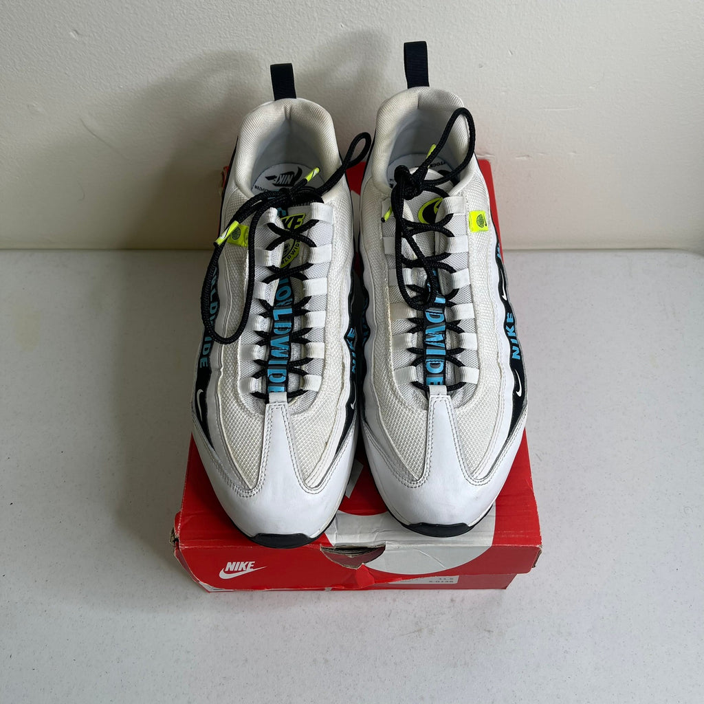 Size 11.5 - Nike Air Max 95 Worldwide Pack White