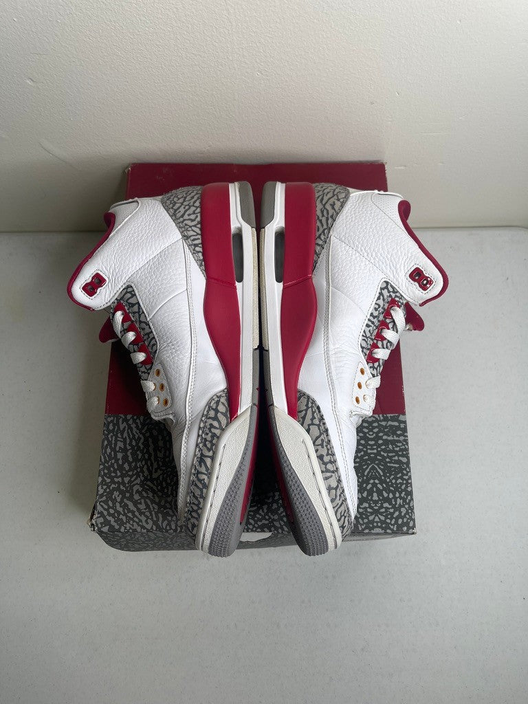 Jordan 3 Retro Cardinal Red