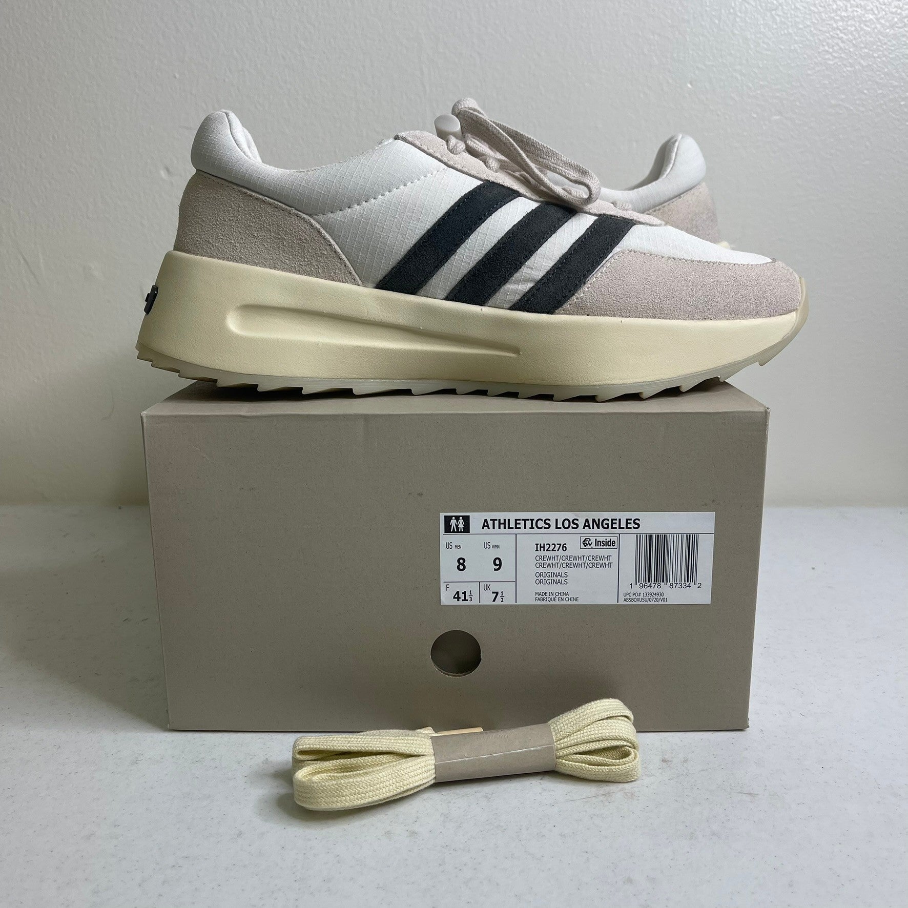 adidas Fear of God Athletics Los Angeles Cream White