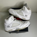 Size 13 - Jordan 5 Retro Metallic White (2015)