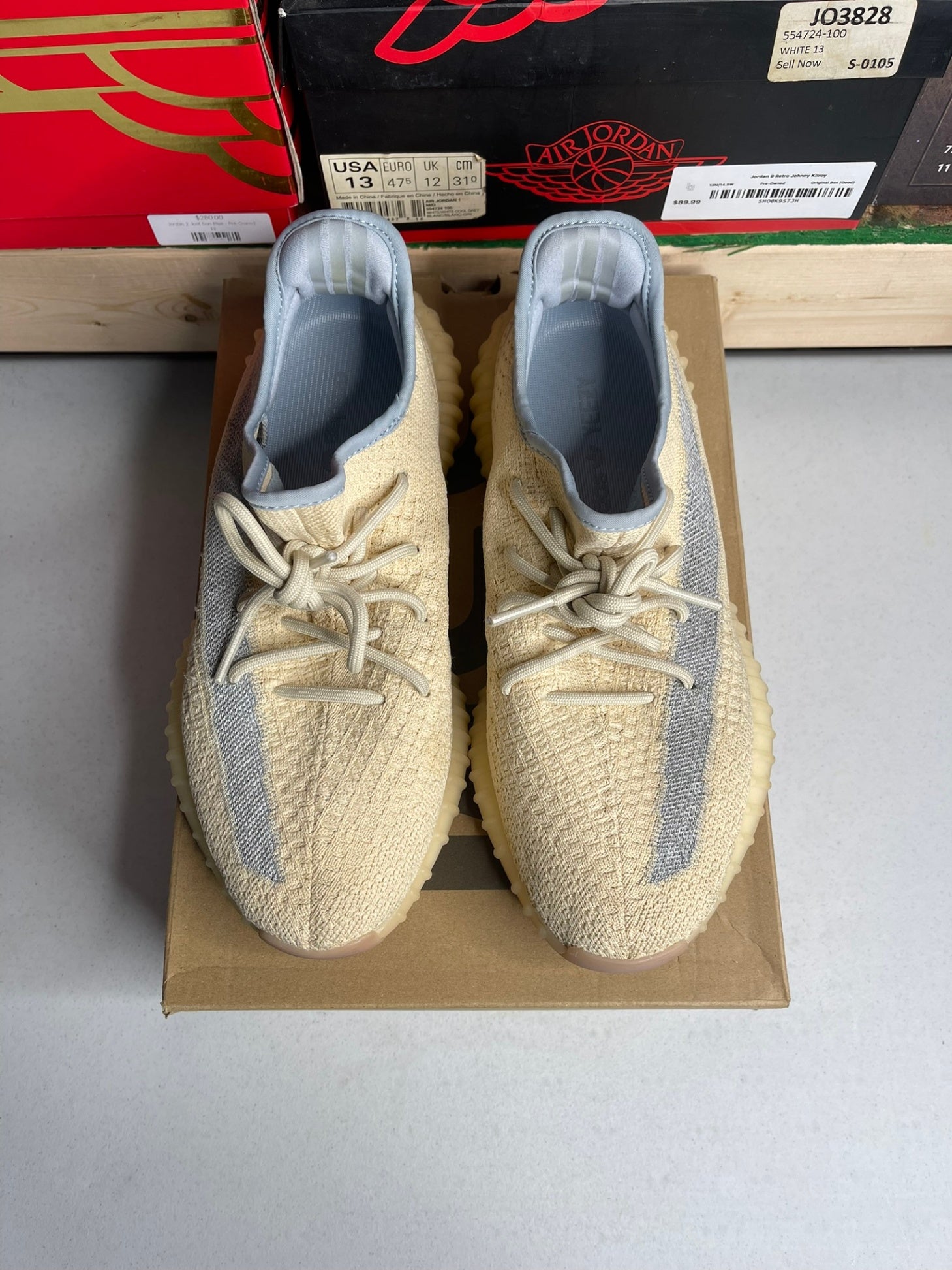 Size 9 - adidas Yeezy Boost 350 V2 Linen