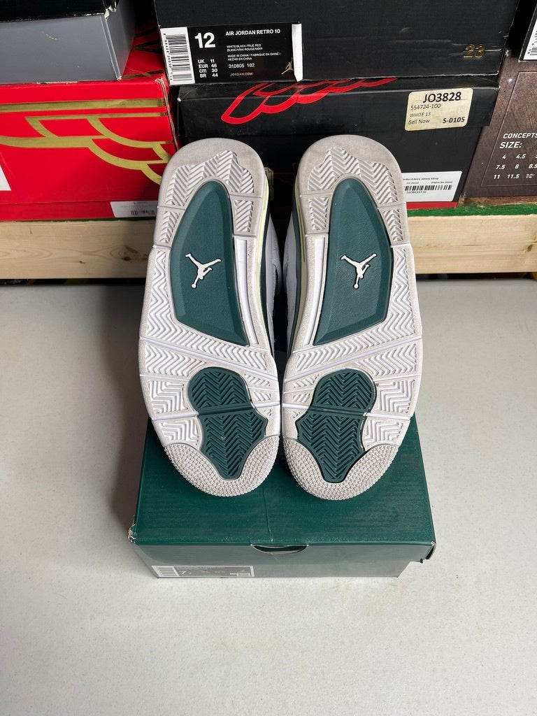 Size 7y - Jordan 4 Retro Oxidized Green (GS)