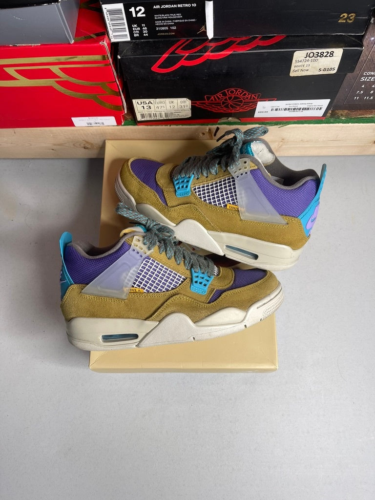 Jordan 4 Retro SP 30th Anniversary Union Desert Moss