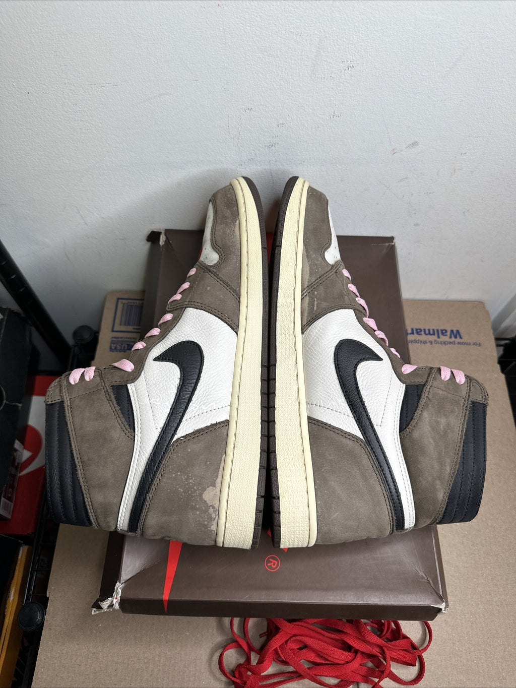 Size 13 - Jordan 1 Retro High OG SP Travis Scott Mocha