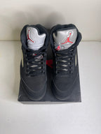 Size 12 - Jordan 5 Retro Black Metallic (2016)