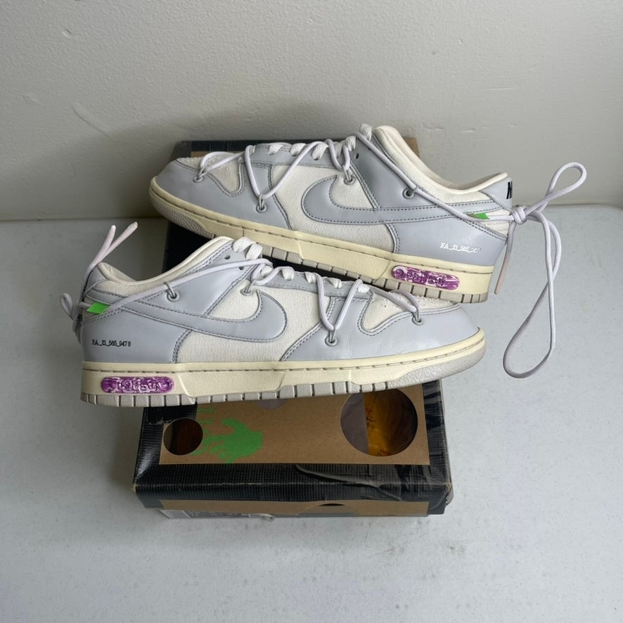 Size 9.5 - Nike Dunk Low Off-White Lot 3