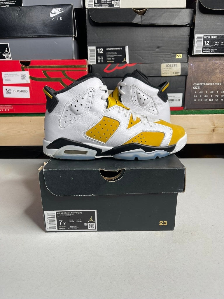 Jordan 6 Retro Yellow Ochre (GS)
