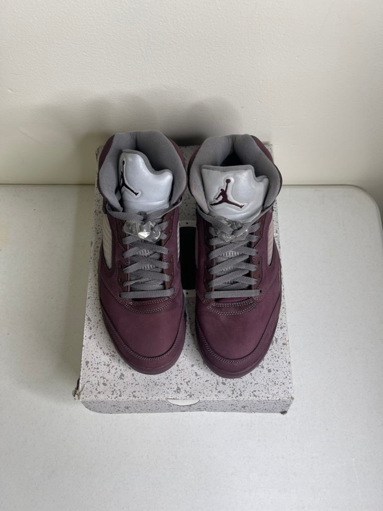 Size 10.5 - Jordan 5 Retro Burgundy (2023)