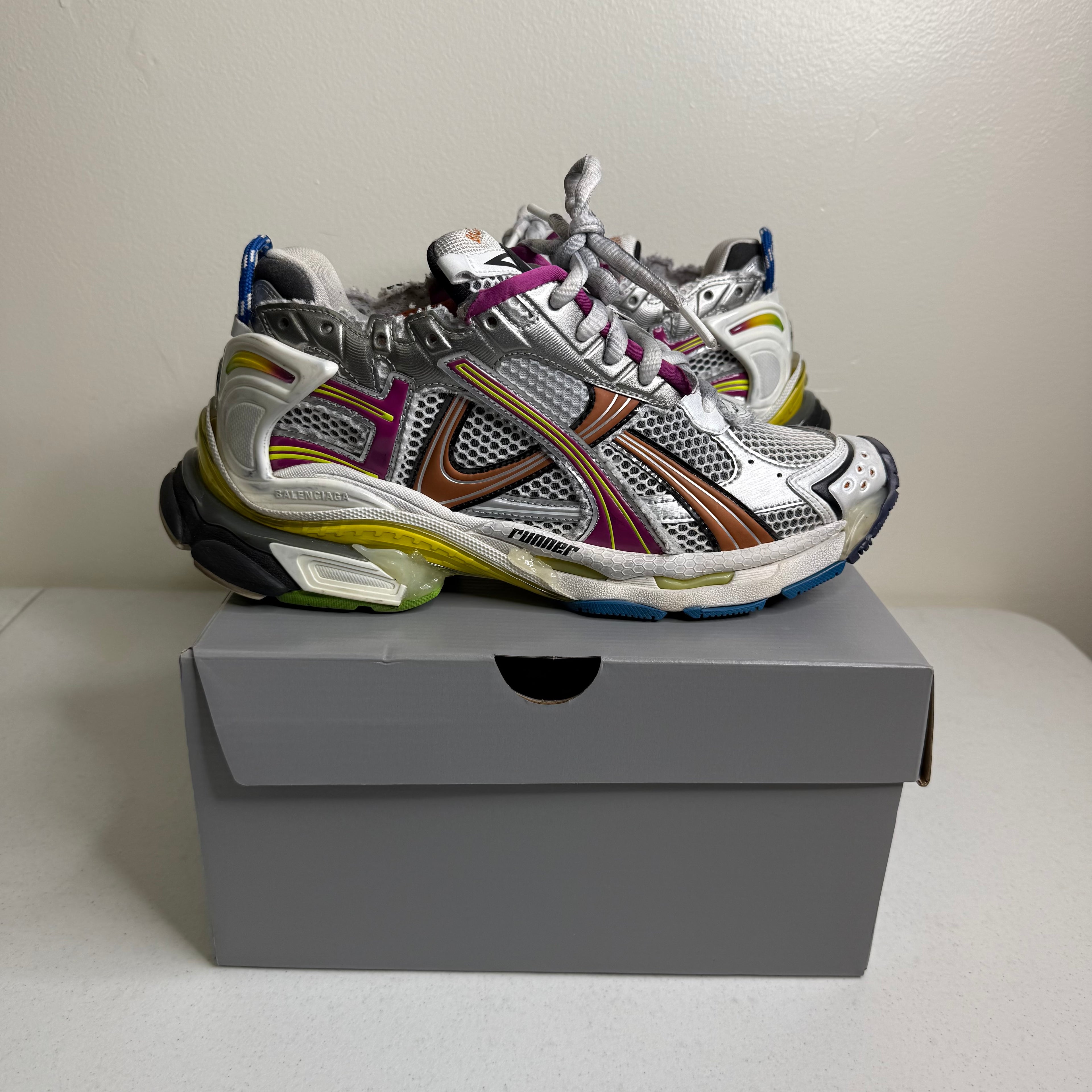 Balenciaga Runner Sneaker Multi Color