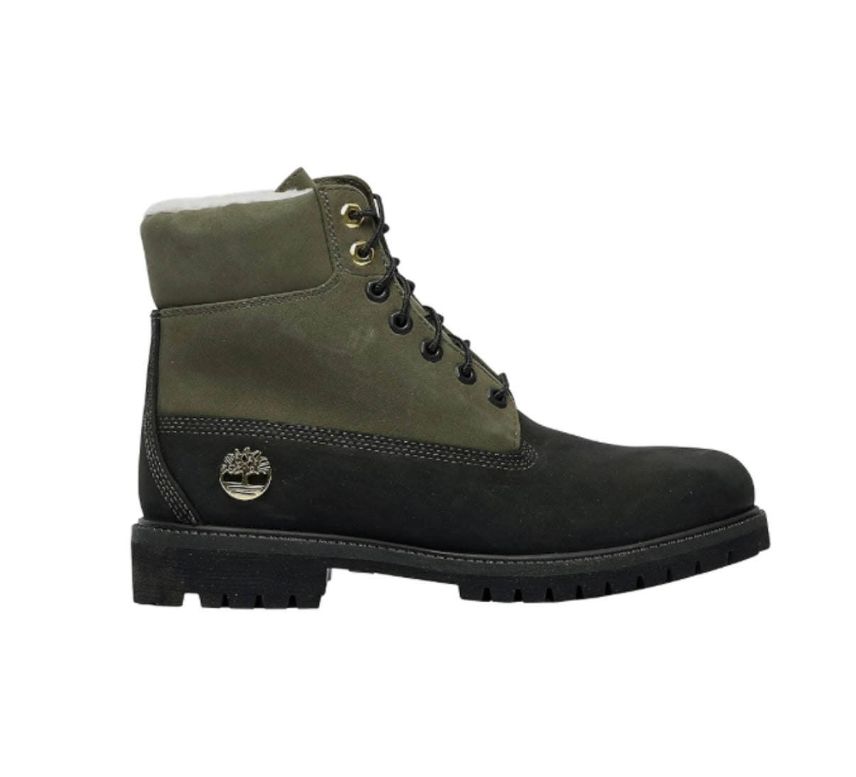 Timberland Premium Black Nubuck Green
