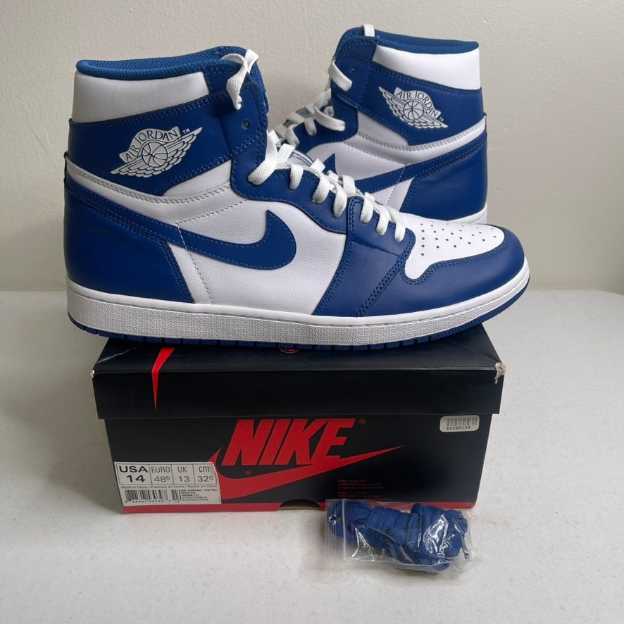 Size 14 - Jordan 1 Retro Storm Blue