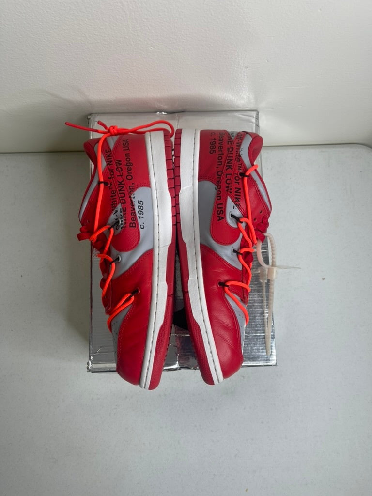 Nike Dunk Low Off-White University Red